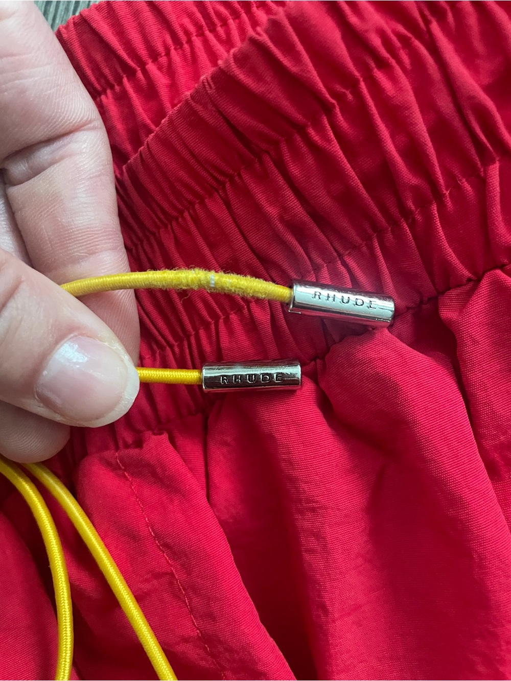 Rhude Logo Drawstring Shorts - Picture 4 of 7